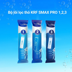 Bộ 3 Lõi Lọc 10inch -Smax Pro Karofi -Gấp Đôi Công Suất Và Tuổi Thọ