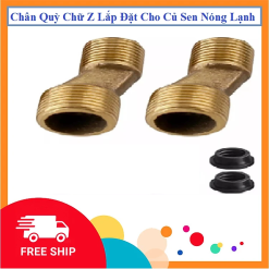 Cặp Chân Quỳ Chữ Z -Lắp Đặt Cho Củ Sen Nóng Lạnh
