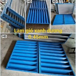 Lam Gió (Louver) Tôn Mạ Màu Độ Dày 0.45mm: Dài 1000mm x Cao 1000mm