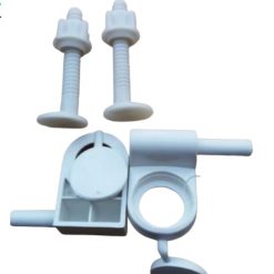Ốc Nắp Bồn Cầu Nhựa Trắng